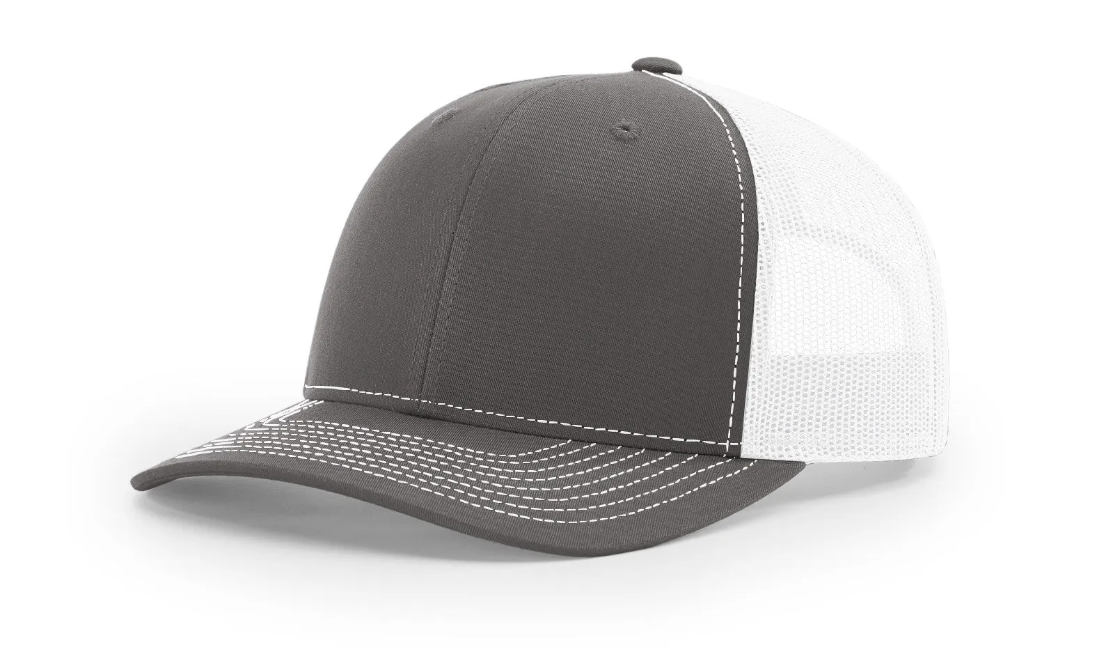 112 Richardson Hat | Work Hard Live Well | Black   White | Manready Mercantile