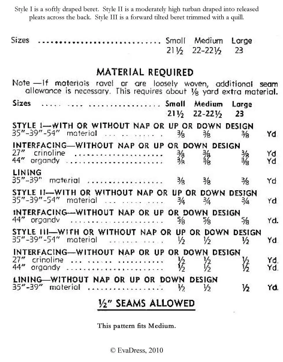 1937 Hats Acc30-2231