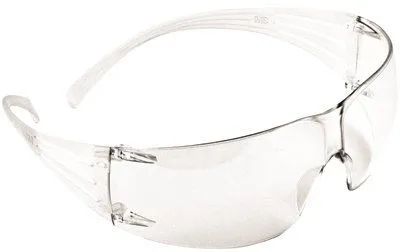 3M Securefit Protective Eyewear Sf201Af Clear Lens