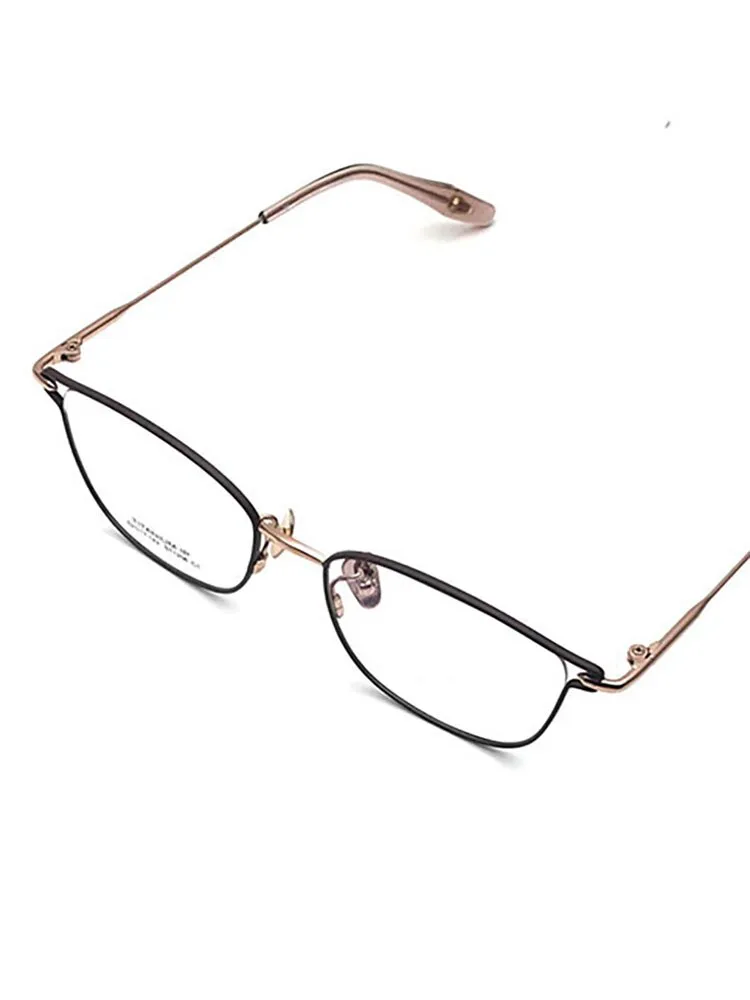 Aissuarvey Unisex Full Rim Titanium Acetate Round Irregular Frame Eyeglasses St1258