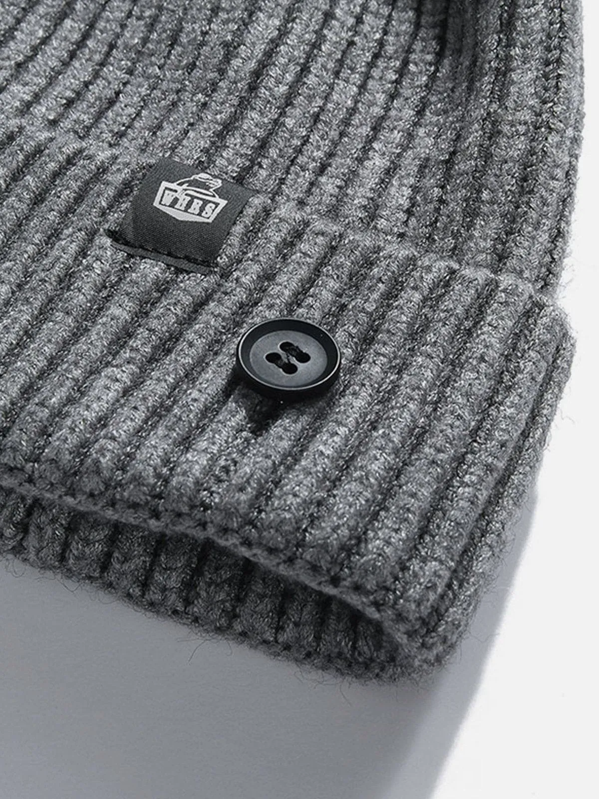 AlanBalen® - Buttons Knit Dome Hat