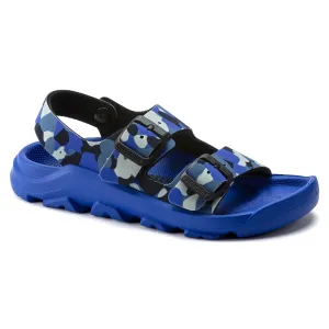 Birkenstock Kid's Mogami Birko-Flor Sandal in CMO Blue