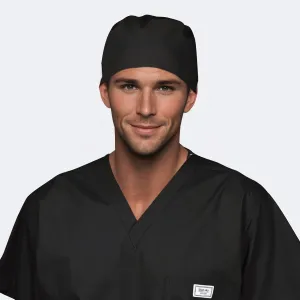 Black - Men's Scrub Hats