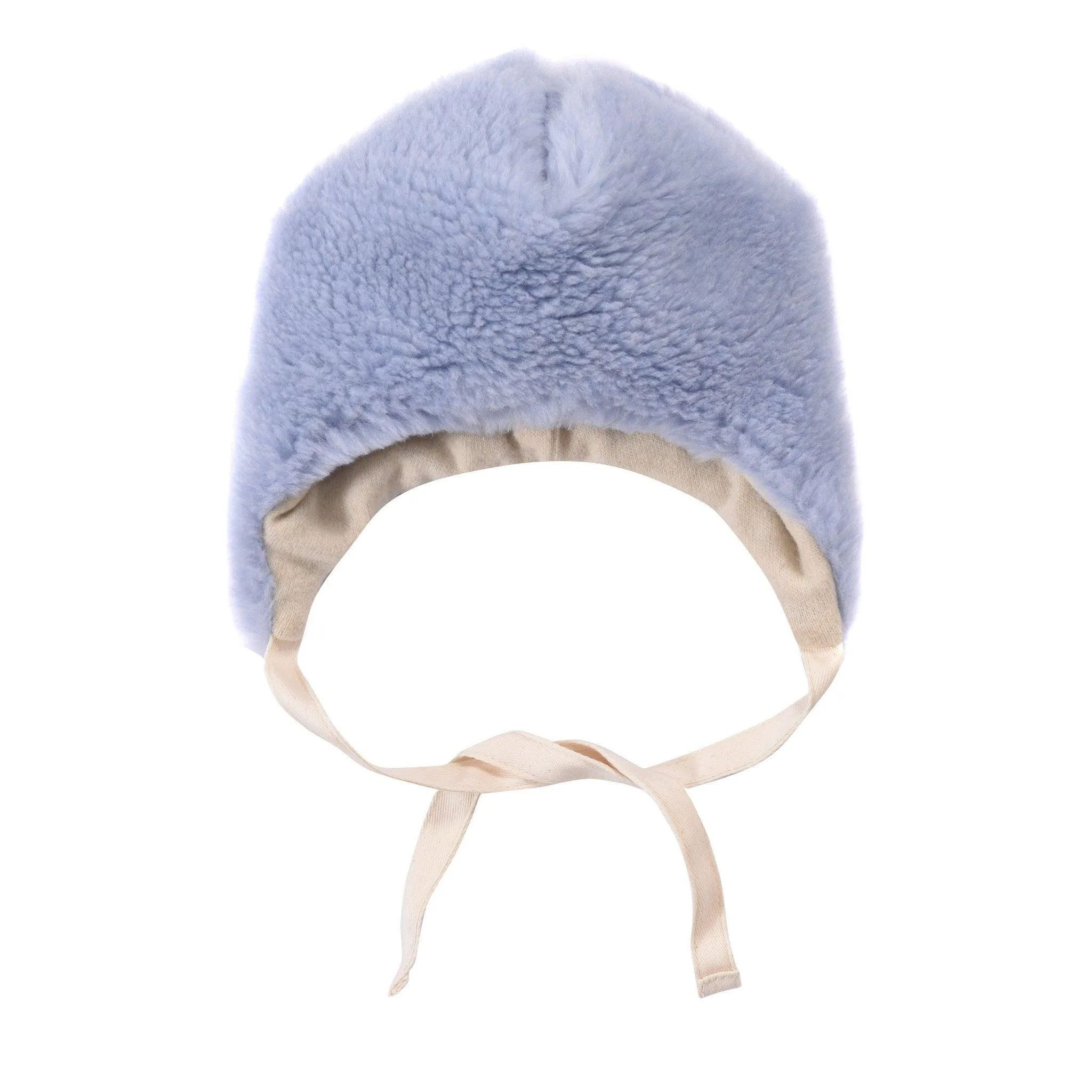 Blue Bear Woolen Baby Hat