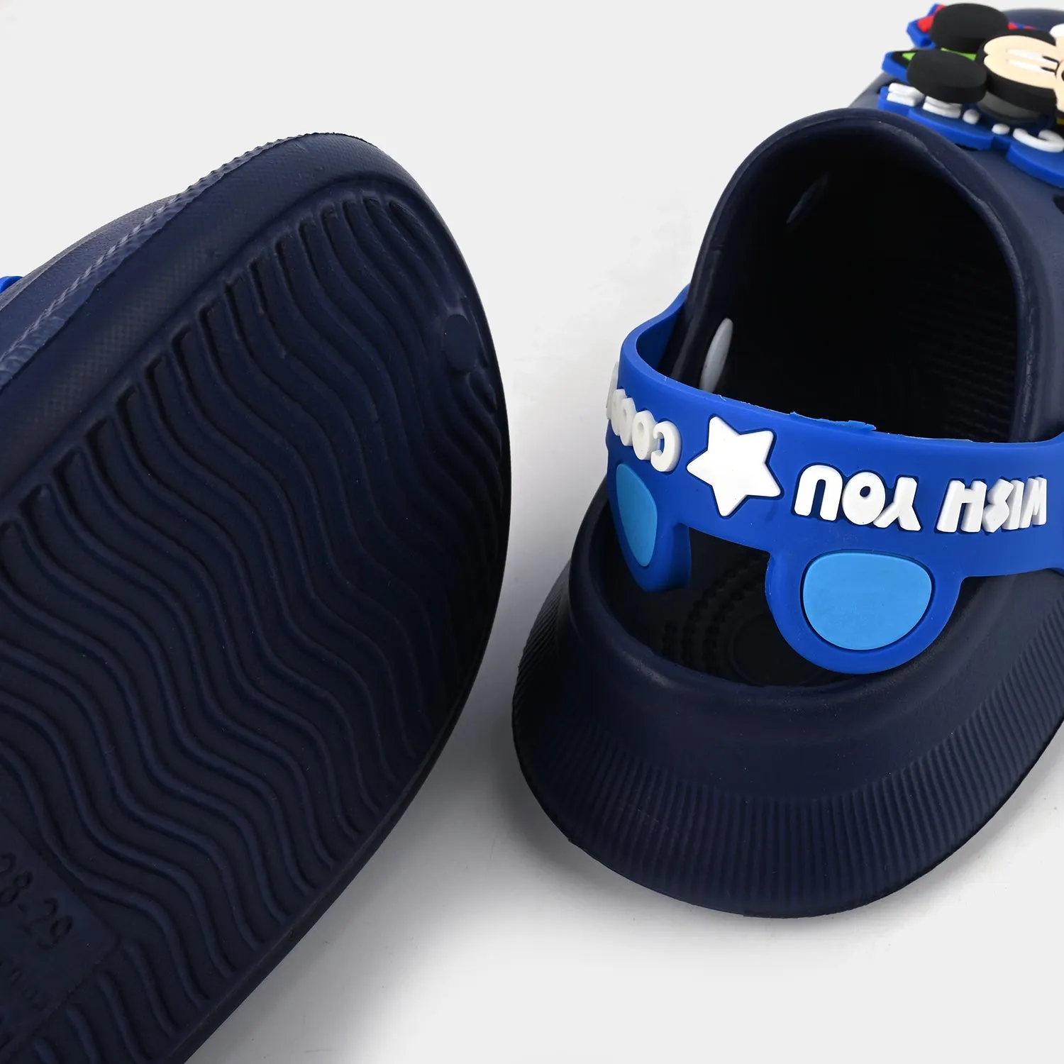 Boys Clogs 3501-K2-NAVY