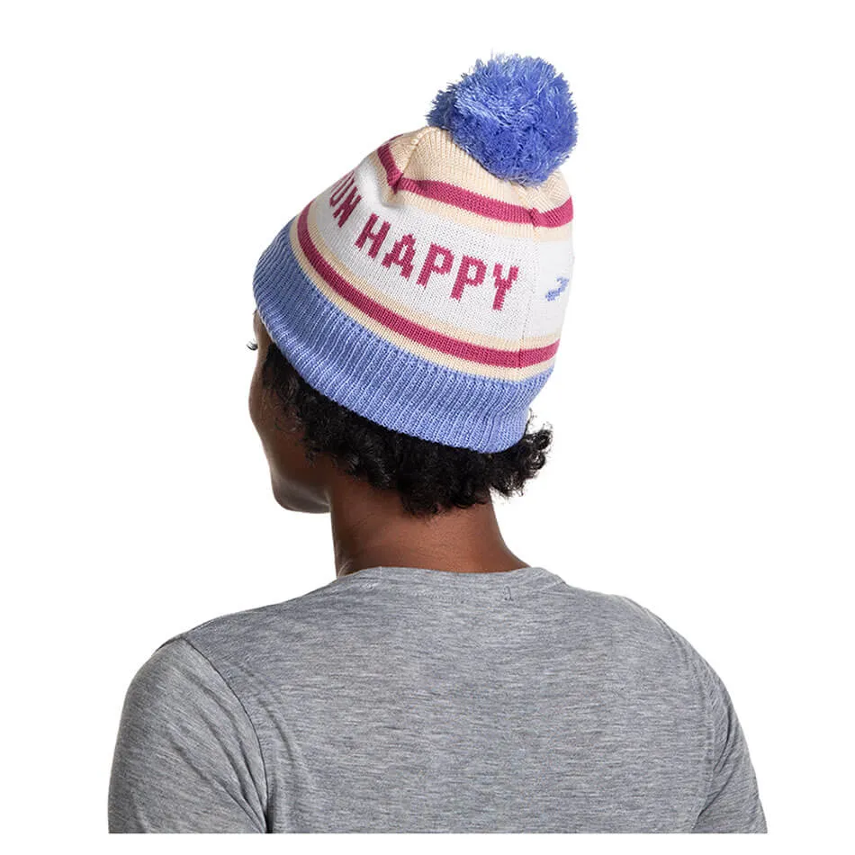 Brooks Unisex Heritage Pom Beanie