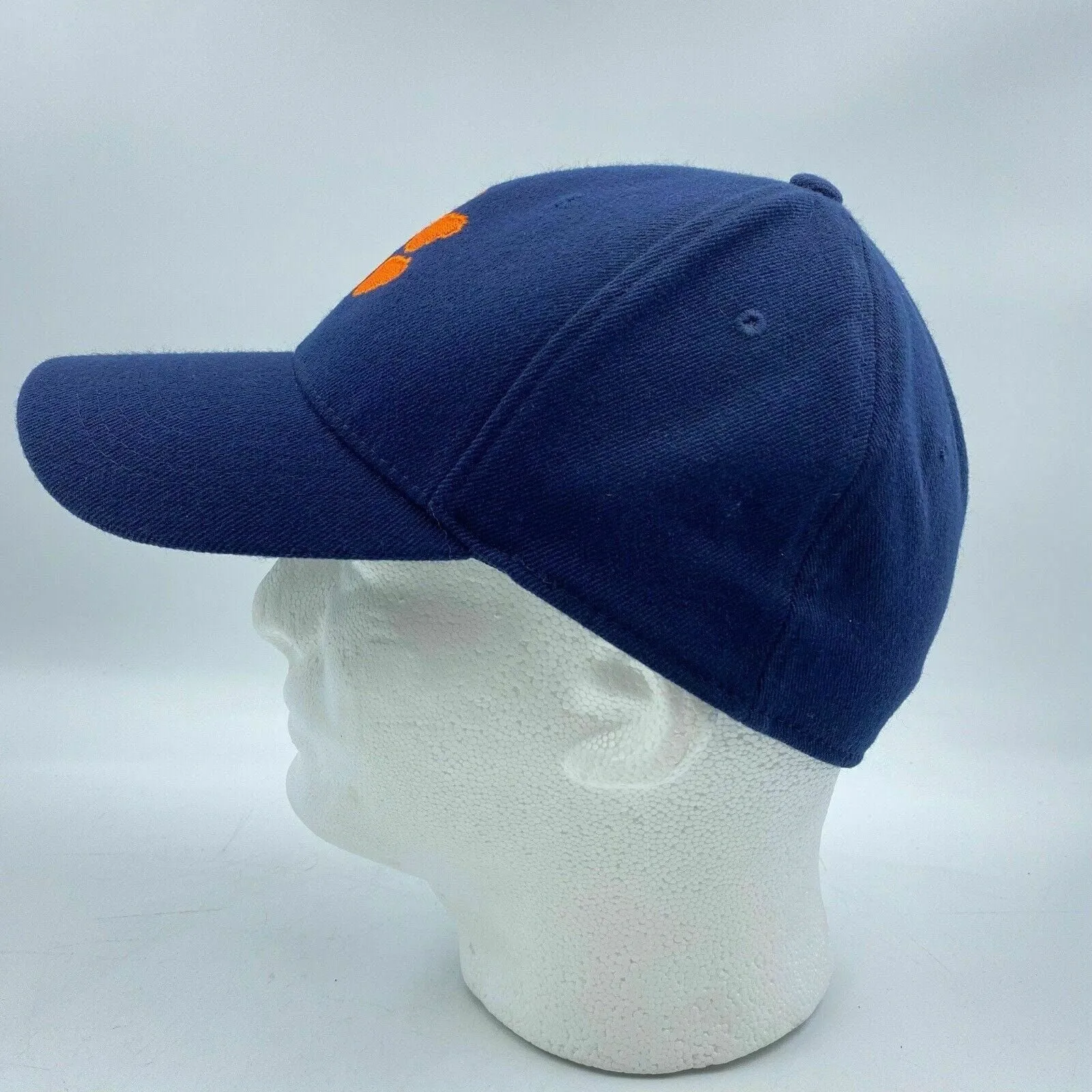 Chic Top of the World Clemson Tigers Navy Blue Baseball Hat One Fit Womens Hats