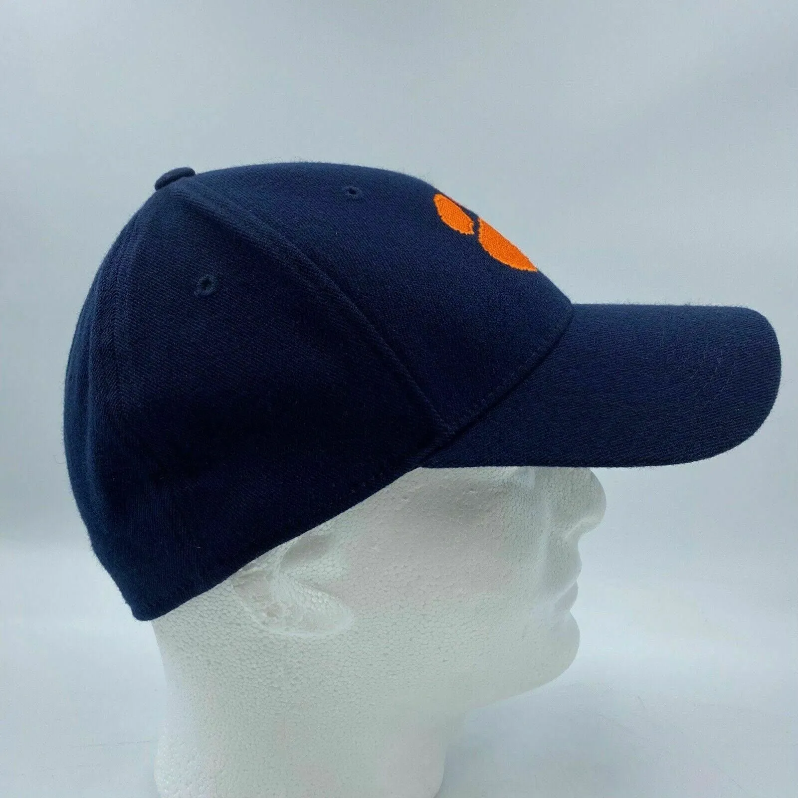 Chic Top of the World Clemson Tigers Navy Blue Baseball Hat One Fit Womens Hats