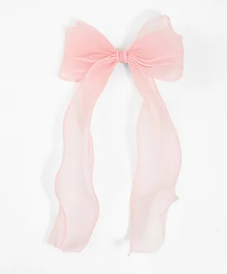 Chiffon Bow Hair Clip