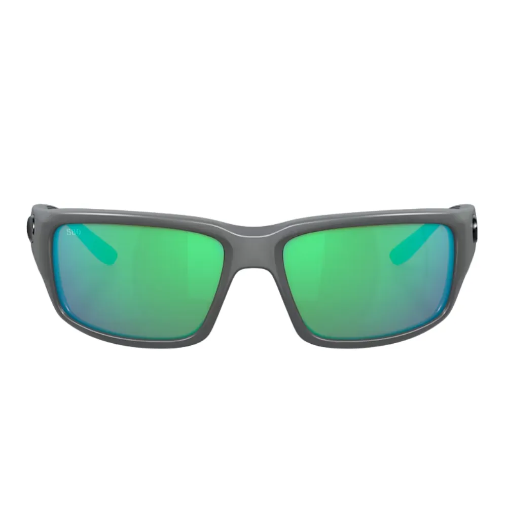 Costa Fantail 98 Matte Grey w/Green Mirror 580P