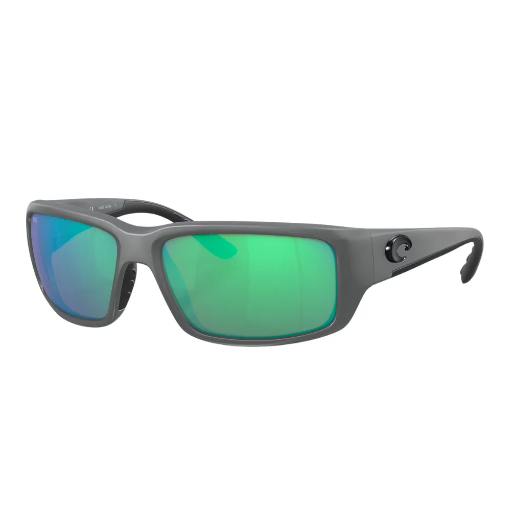 Costa Fantail 98 Matte Grey w/Green Mirror 580P