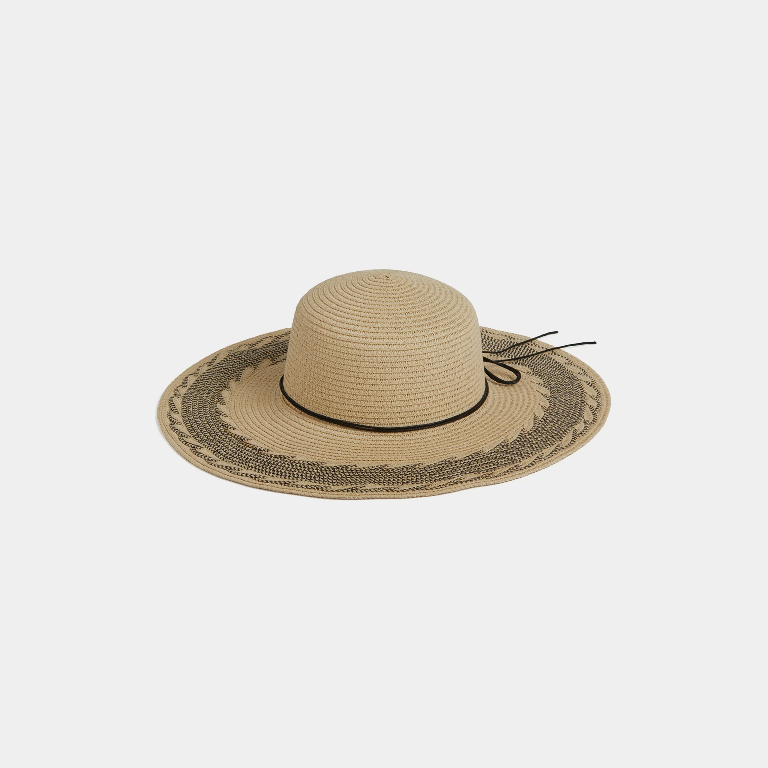 Demi Floppy Hat - Sand/Black