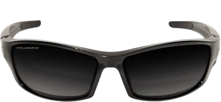 Edge Eyewear Khor TSDK216-G2 Black Frame Polarized Smoke Lens Glasses