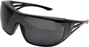 Edge Eyewear Ossa XF116  Black Frame Smoke Lens Glasses