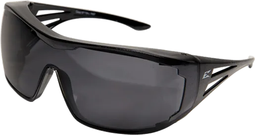 Edge Eyewear Ossa XF116  Black Frame Smoke Lens Glasses