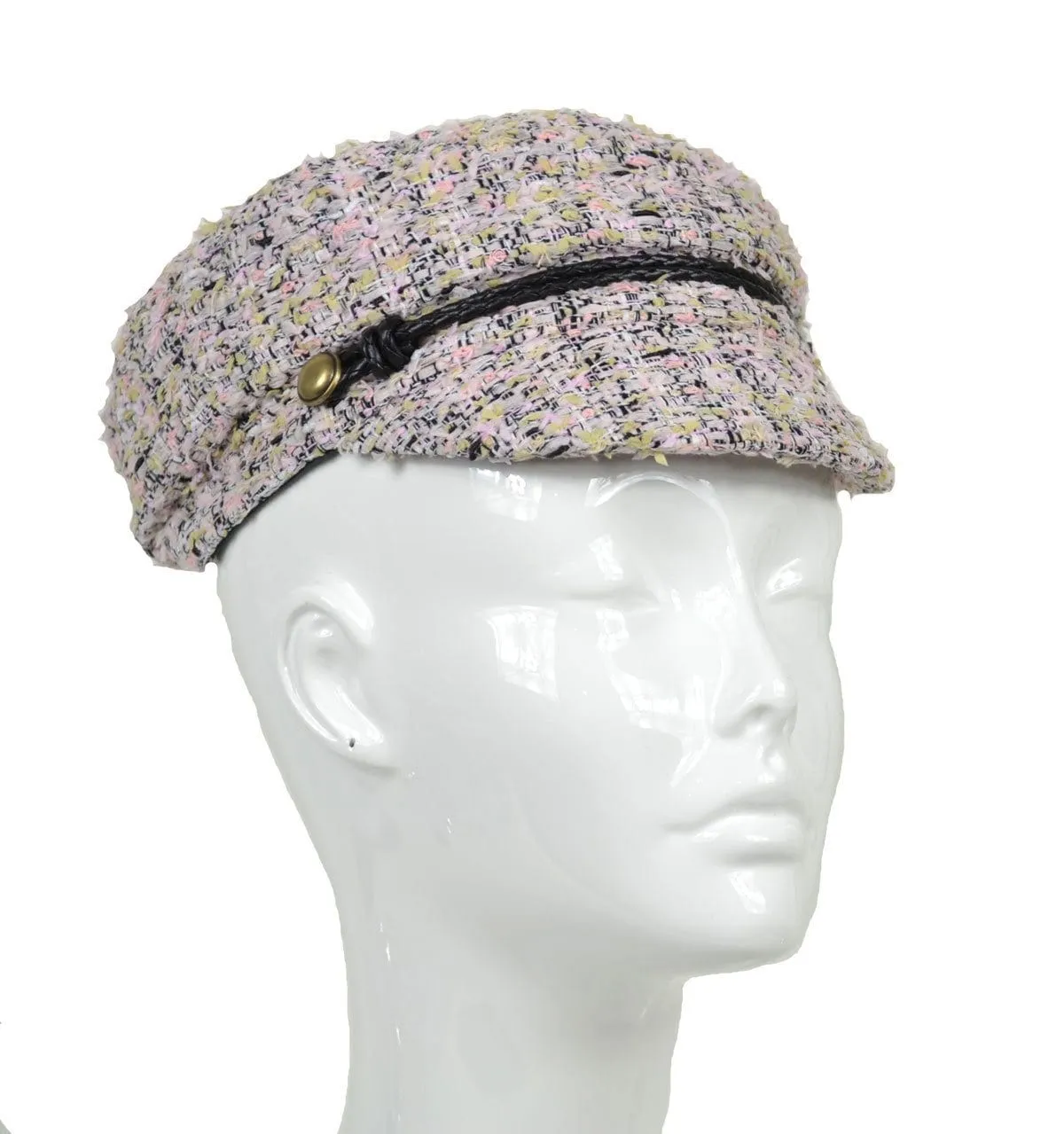 Elyse Tweed Marine Cap