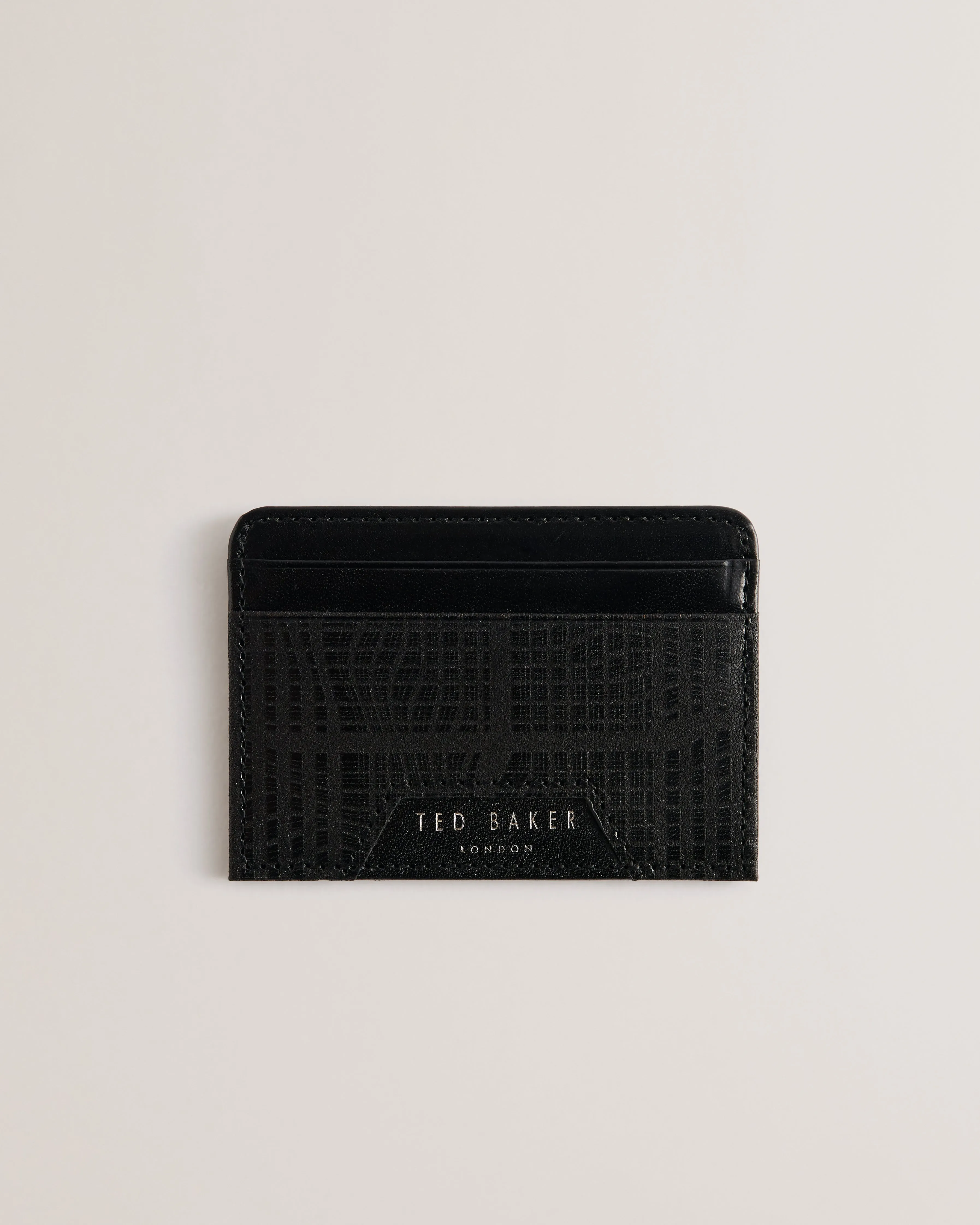 Etan Etched Leather Wallet & Cardholder Black