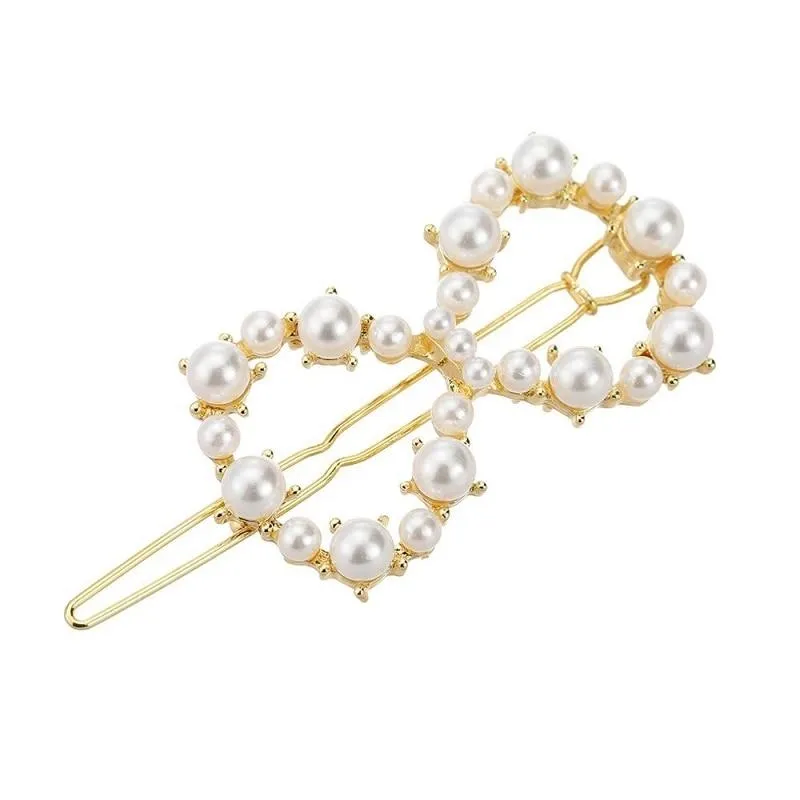 Geometric Alloy Hair Clip