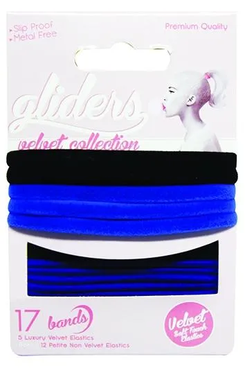 Gliders Velvet Soft Touch Elastics