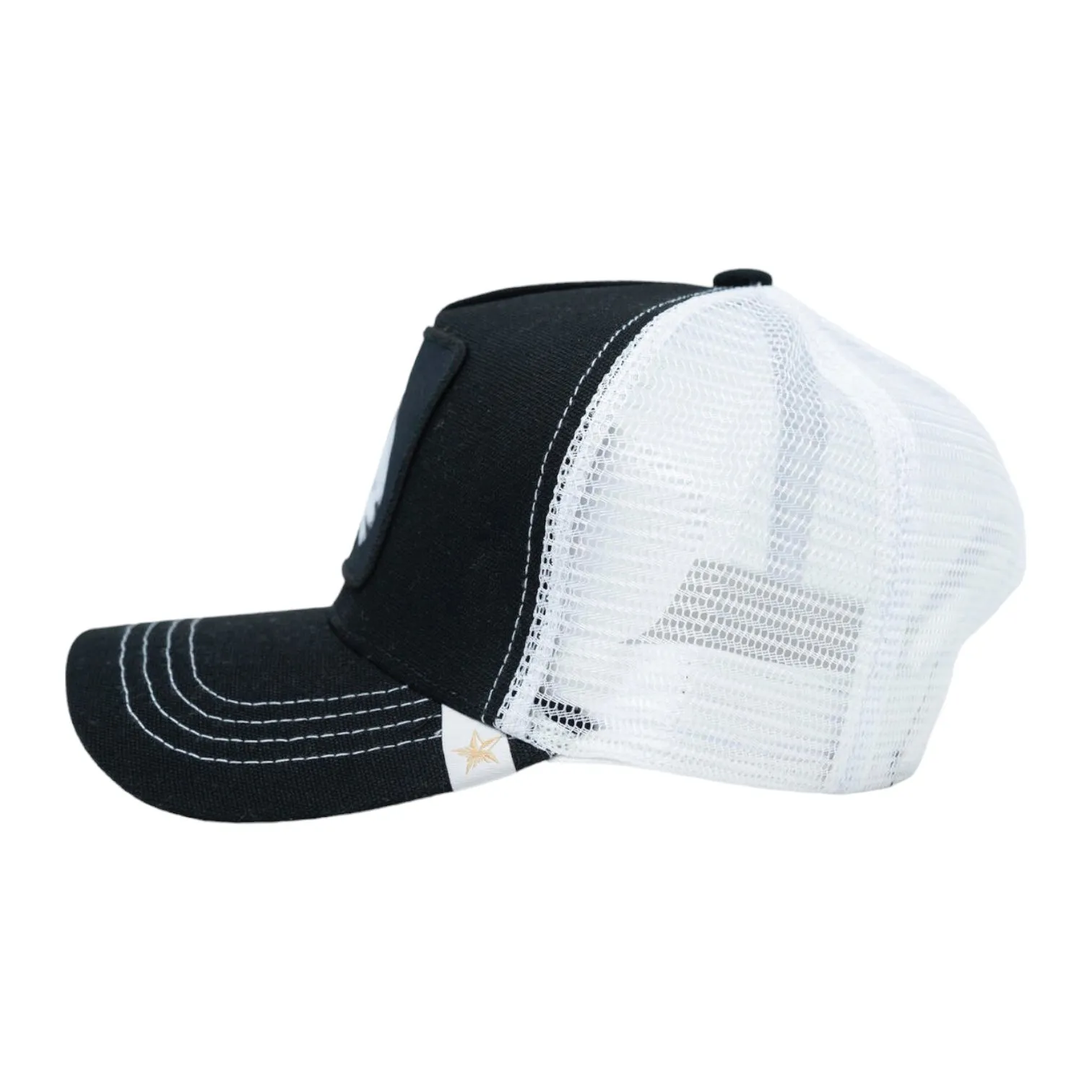 GOLD STAR HATS: Goat Trucker Hat GS274