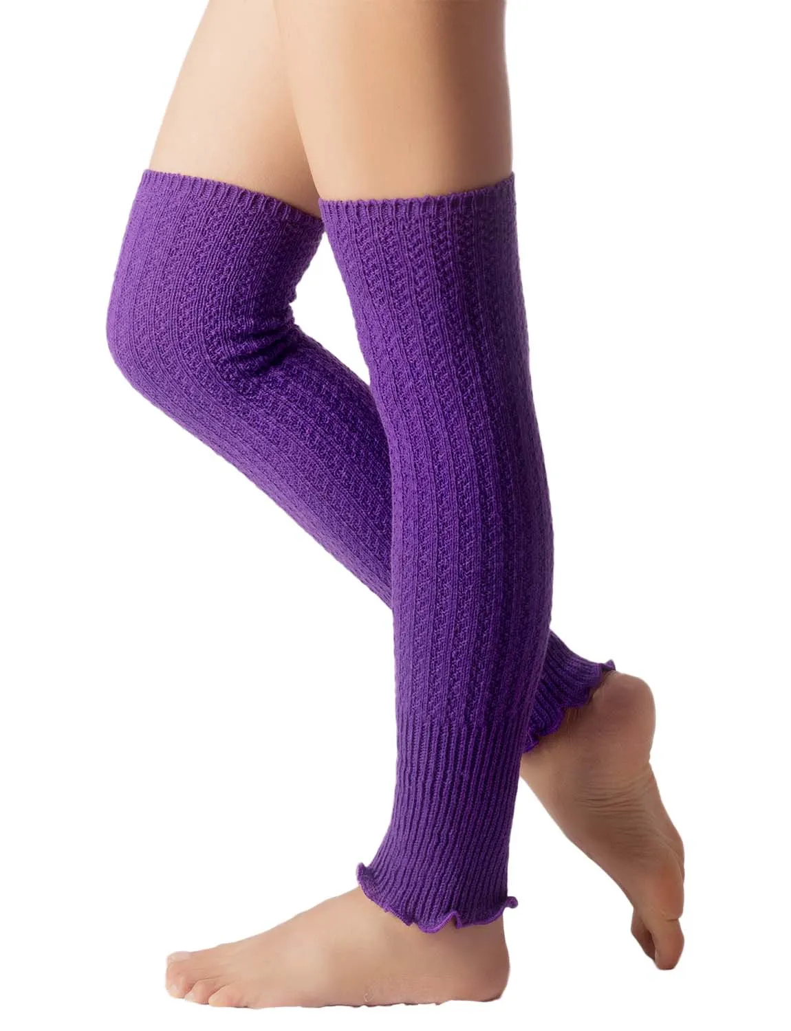 iB-iP Women's Ballet Dancer Running Aerobics Costume Stretch Leg Warmer