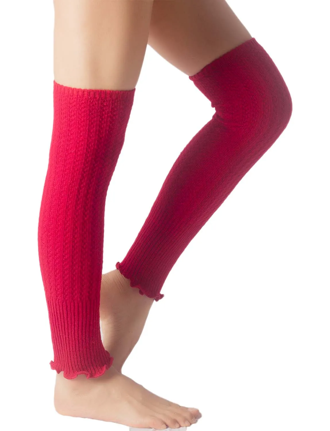 iB-iP Women's Ballet Dancer Running Aerobics Costume Stretch Leg Warmer