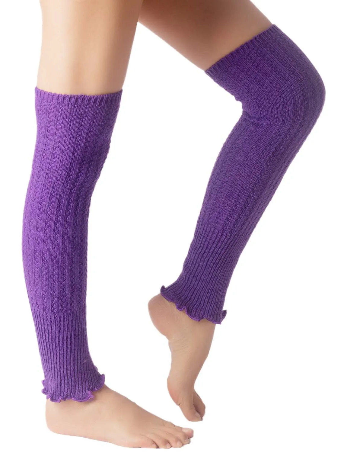 iB-iP Women's Ballet Dancer Running Aerobics Costume Stretch Leg Warmer