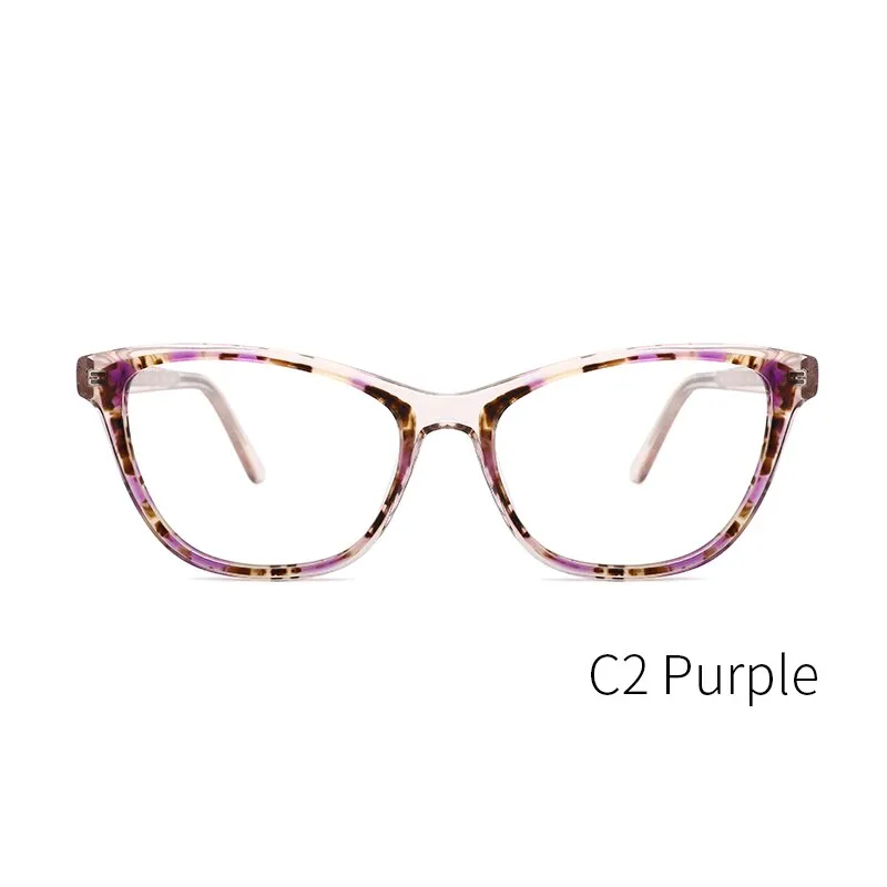 Kansept Women's Full Rim Cat Eye Acetate Frame Eyeglasses Fp1928