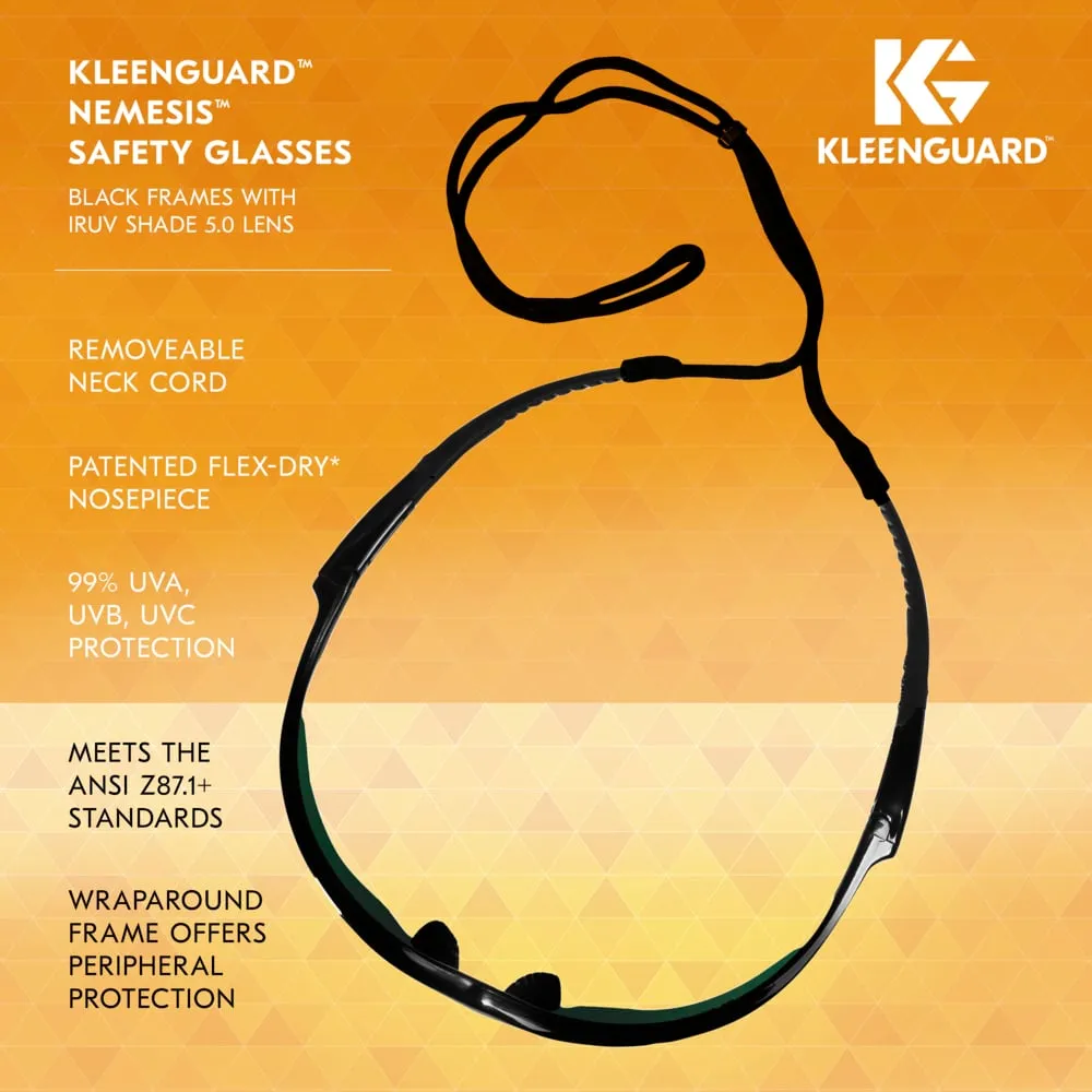 KleenGuard V30 Nemesis Safety Glasses with IRUV Shade