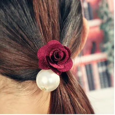 korean fashion women girls elastic hair rubber bands ties headwear ring rope accessories for women scrunchie ornaments wholesale