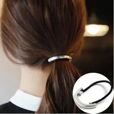 korean fashion women girls elastic hair rubber bands ties headwear ring rope accessories for women scrunchie ornaments wholesale