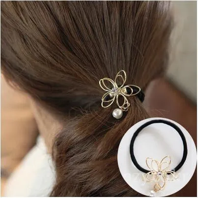 korean fashion women girls elastic hair rubber bands ties headwear ring rope accessories for women scrunchie ornaments wholesale