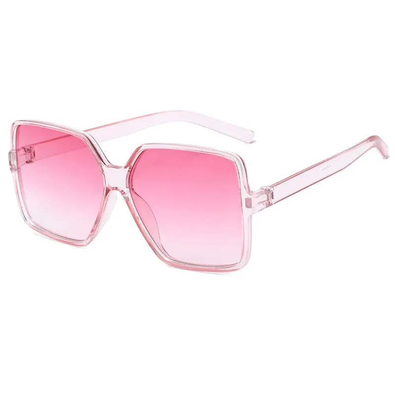 Large Summer Design Brand Fashion Stylish Leisure Frame Women's Sunglasses