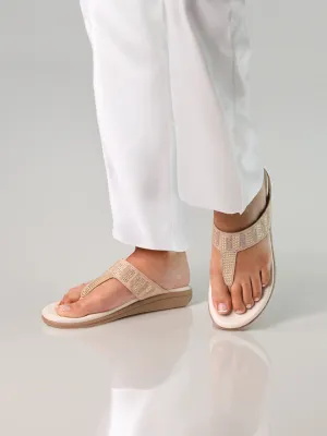 Lily Cream Flats