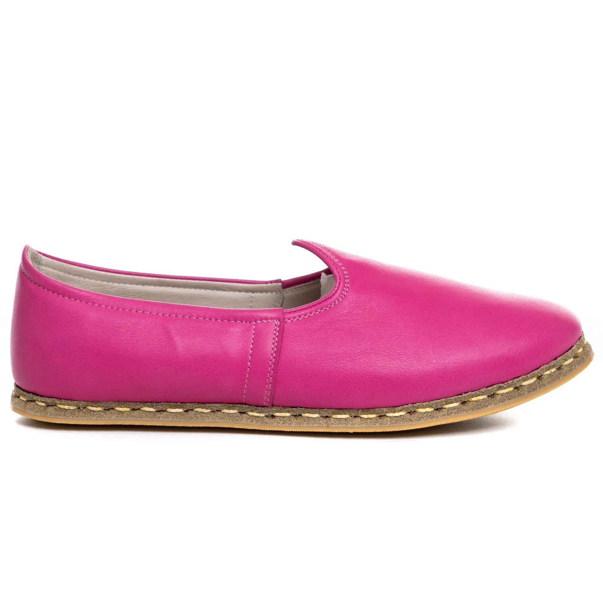 Men's Pink Slip On Shoes