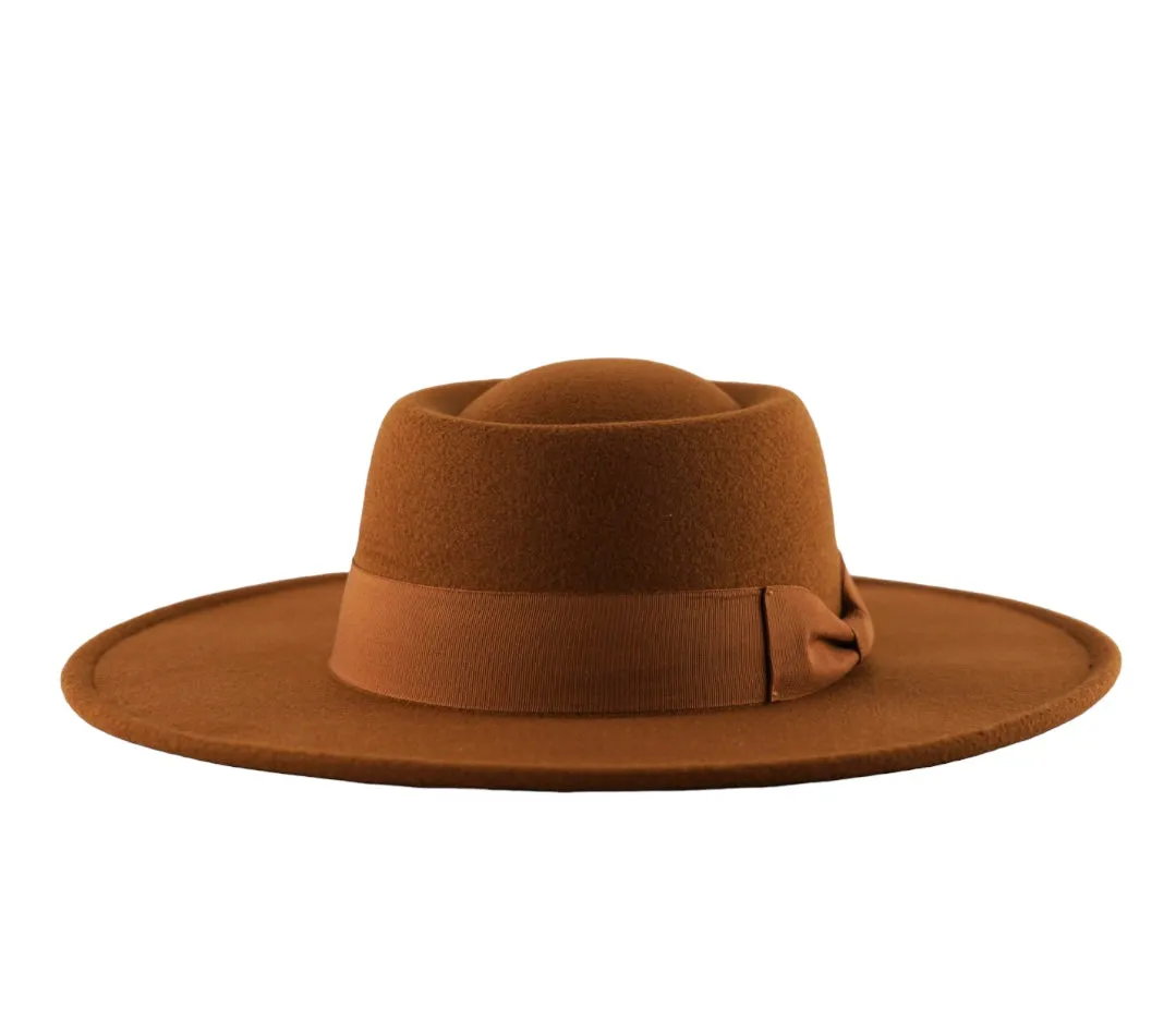 Milan Bolero Hat - Brown