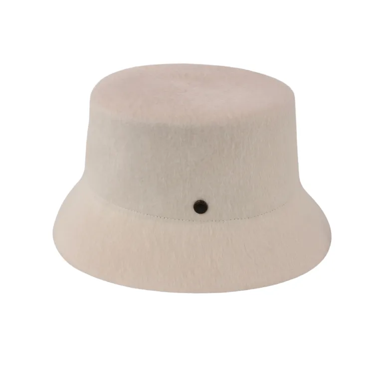 Mossant Paris Ambroise Fur Bucket - White