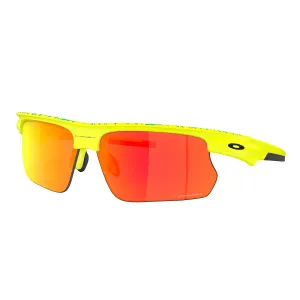 OAKLEY Bisphaera Eyewear Inner Spark - Matte Tennis Ball Yellow/Celeste Neuron Prizm Ruby