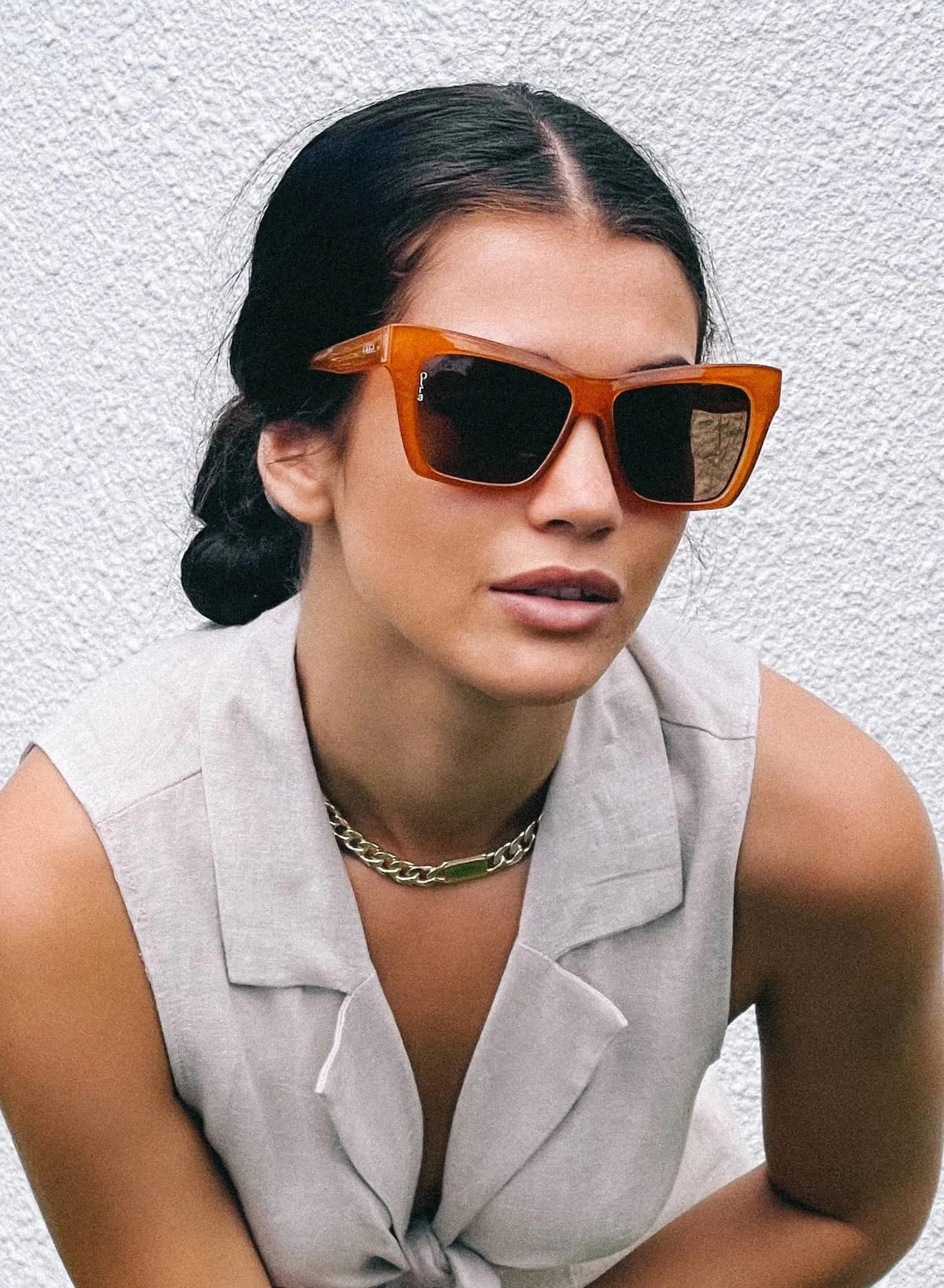 Otra Eyewear - Collective Sunglasses in Amber