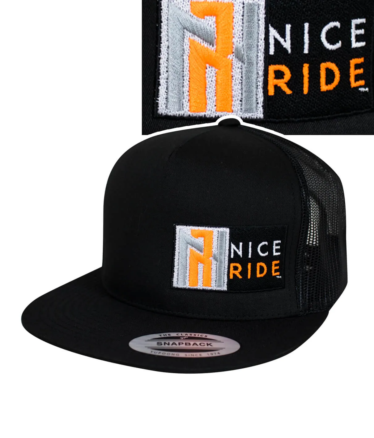 "N-R Neon Orange" Trucker Hat