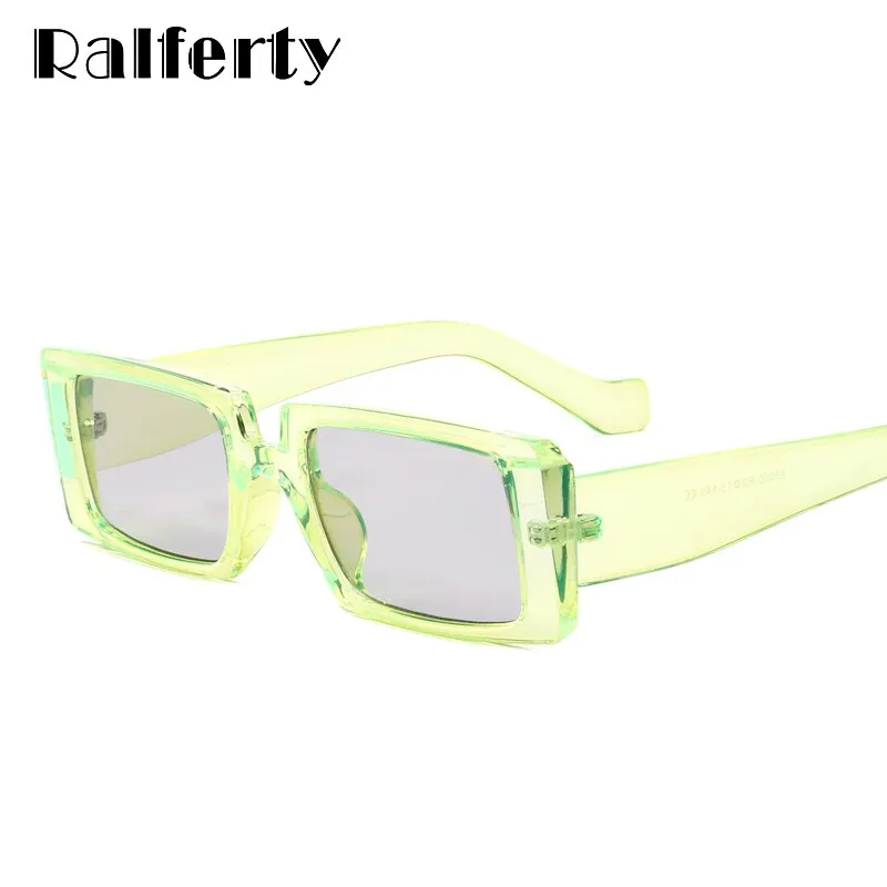 Ralferty Women's Sunglasses Small Rectangular W95060-1