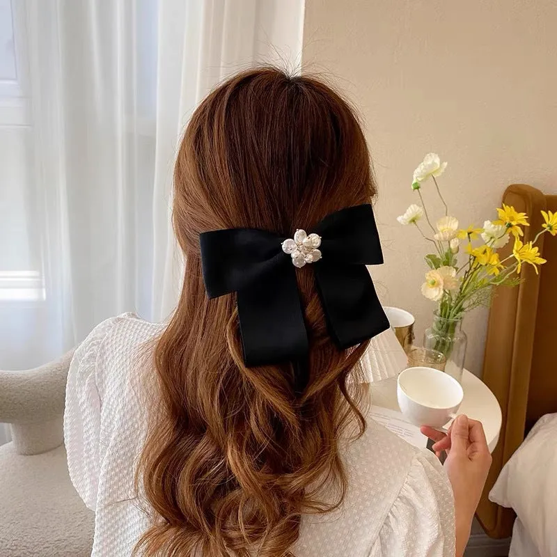 Retro Style Bow Tie Hair Clip