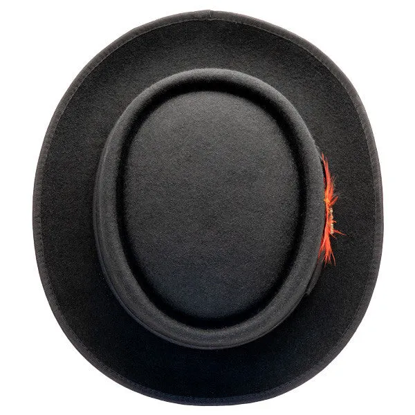 Scala - Jazz Porkpie Wool Felt Hat