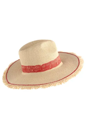 Shiraleah Ari Hat, Red - FINAL SALE ONLY