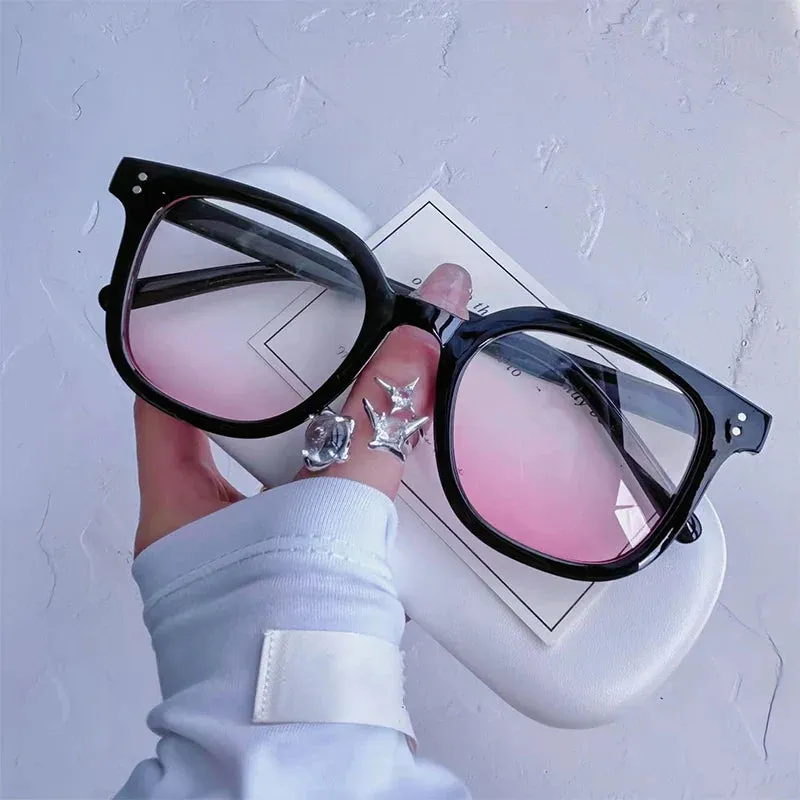 Small Designer Trendy Stylish Frame Fashion Summer Square Brand Women's Sunglasses