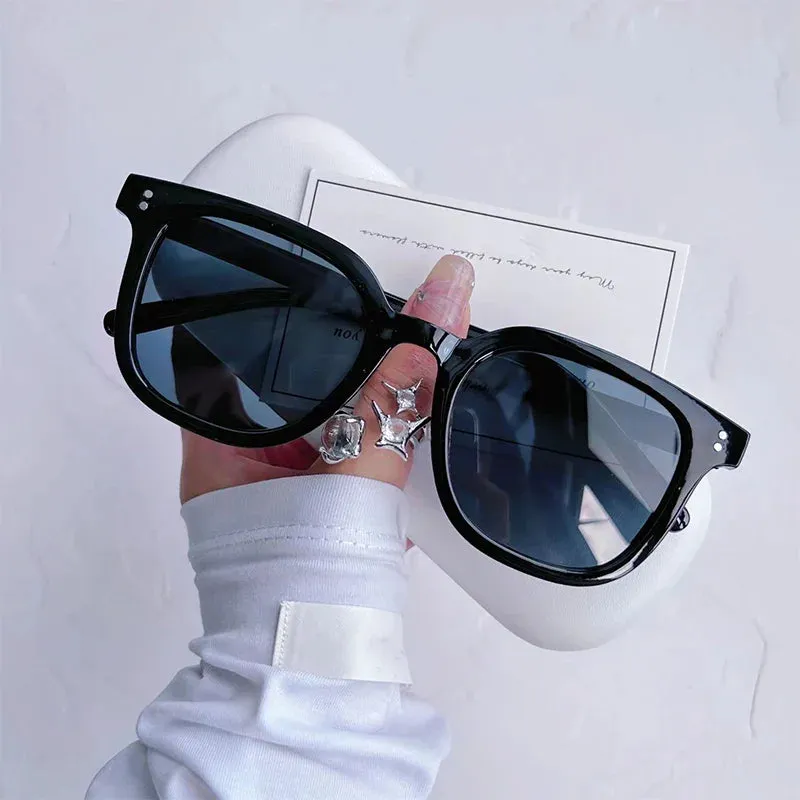 Small Designer Trendy Stylish Frame Fashion Summer Square Brand Women's Sunglasses