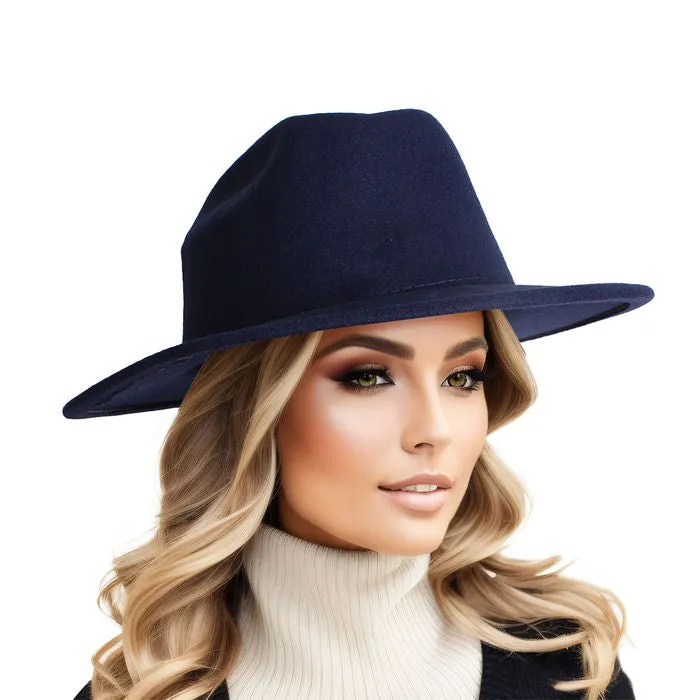 Solid Color Fedora