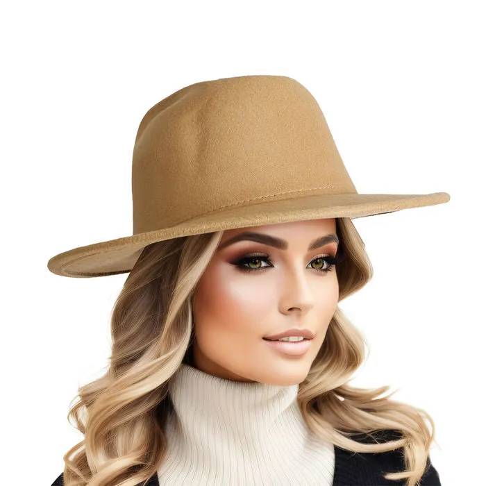 Solid Color Fedora