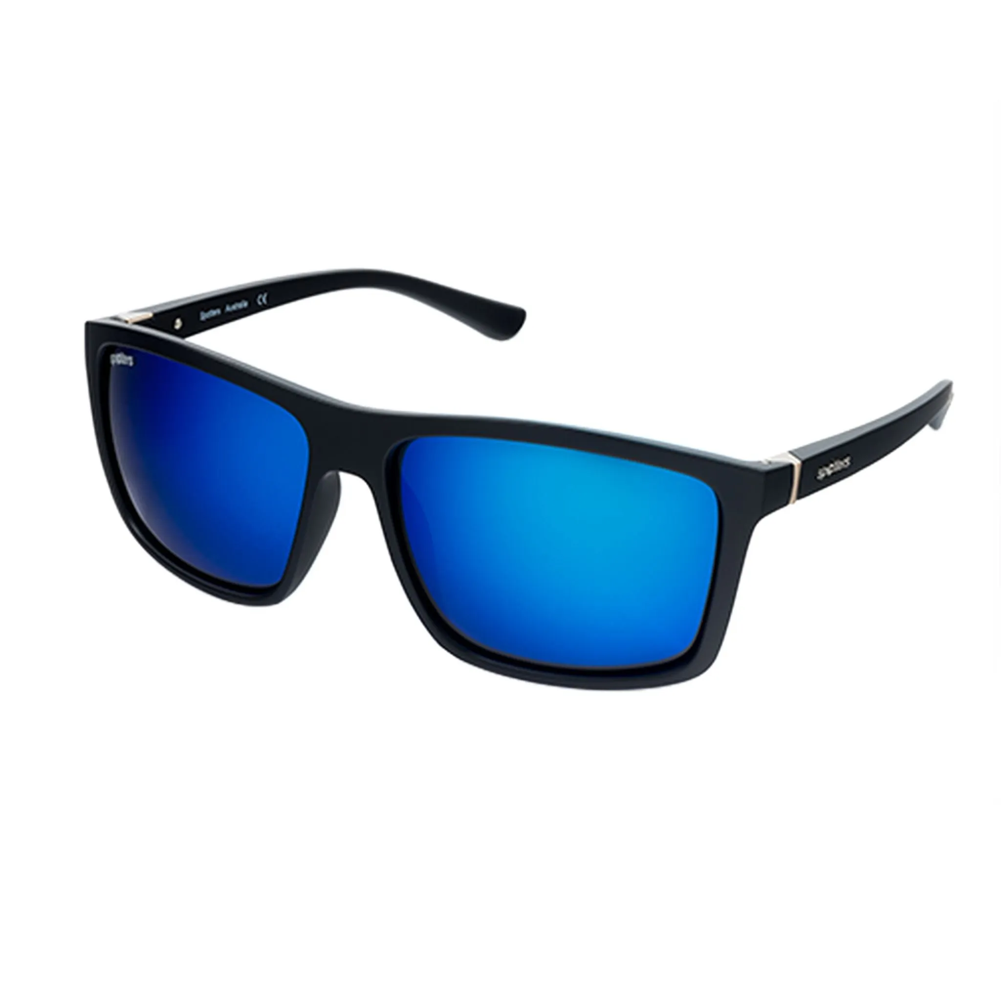 Spotters Polarised Eyewear Grayson Matt Black Sunglasses