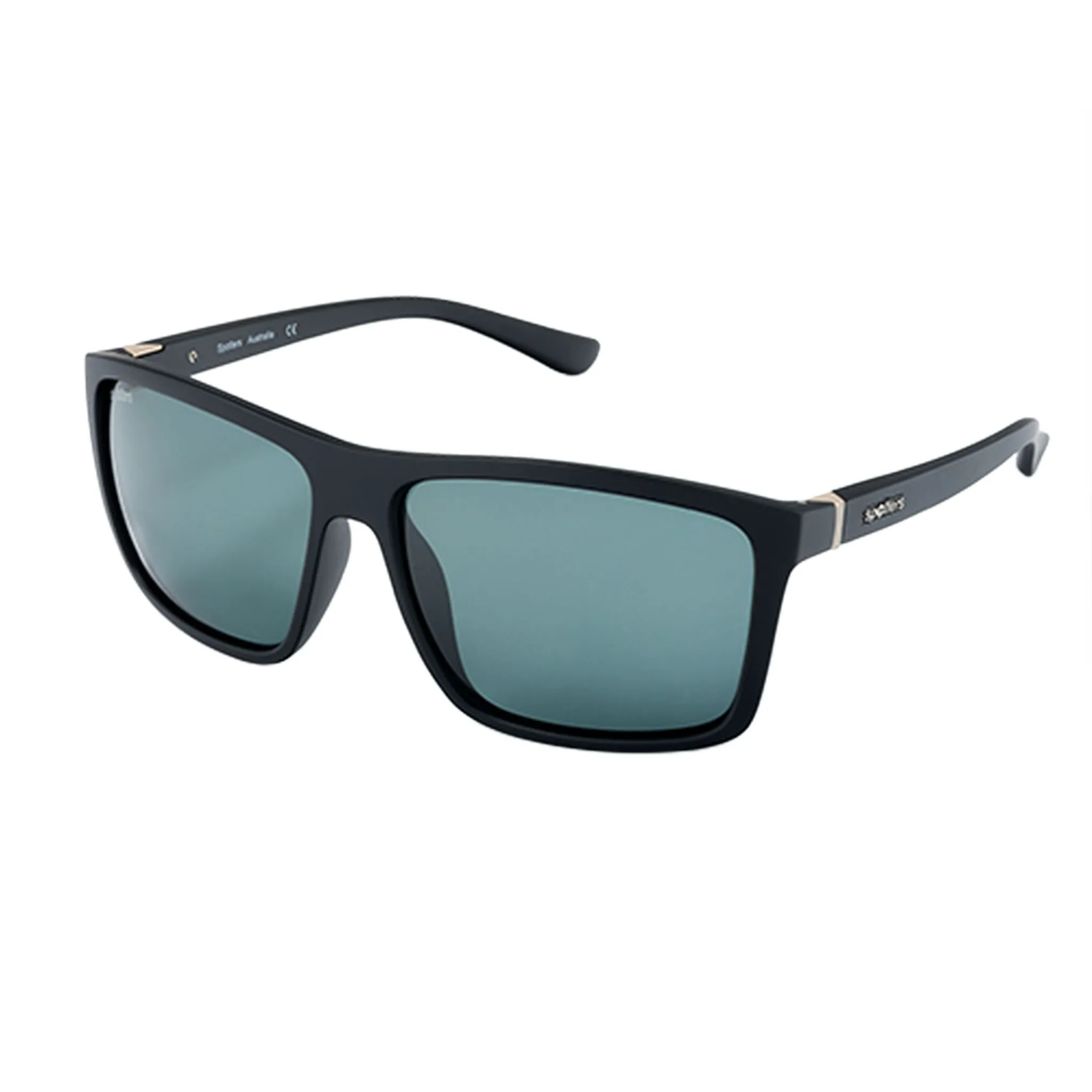 Spotters Polarised Eyewear Grayson Matt Black Sunglasses